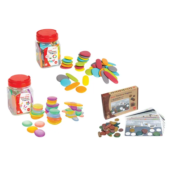 Junior Rainbow Pebbles Kit - Set of 3