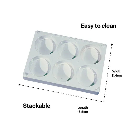 Mixing Palette - 6 Wells - Modern Teaching Aids NZ