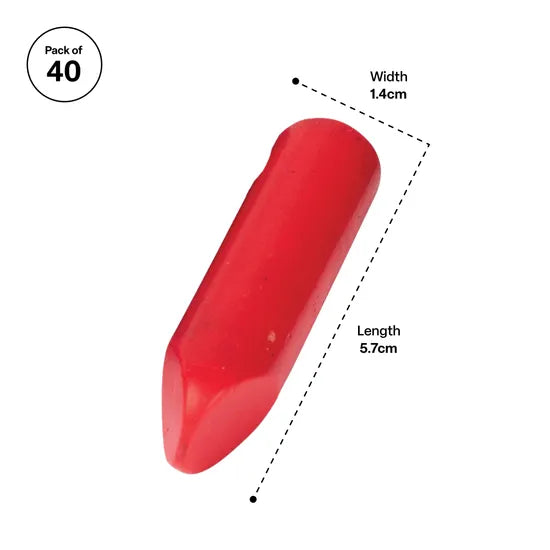 Stubbies Crayons - Pack of 40 - Modern Teaching Aids NZ