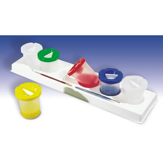 Paint Pot Holder Holds 6 Pots - Modern Teaching Aids NZ