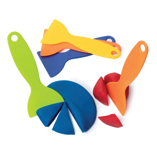 Plastic Dough & Clay Cutters - Pack of 12 - Modern Teaching Aids NZ