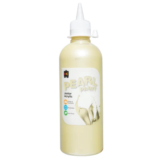 Acrylic Pearl Paint 500ml - Set of 6 - Modern Teaching Aids NZ
