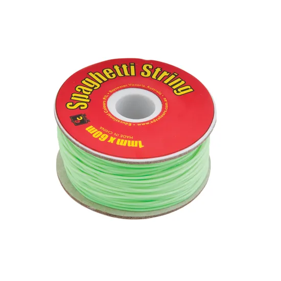 Spaghetti String Pale Green 60m - Modern Teaching Aids NZ
