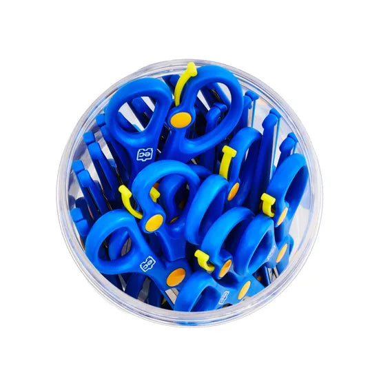 Safety Scissors Spring Assisted - Pack of 20 - Modern Teaching Aids NZ