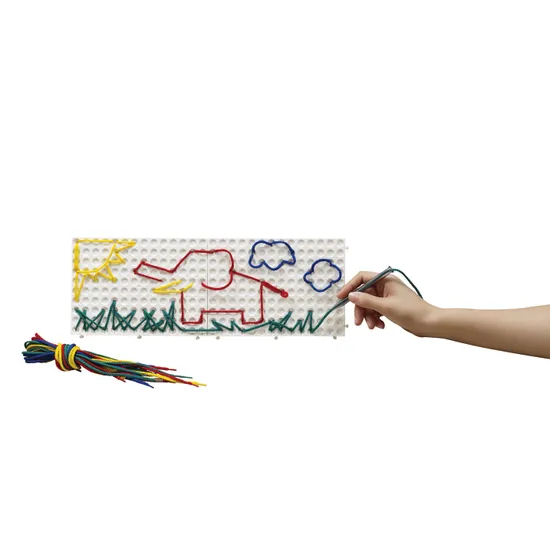 Junior String Art School Set - Lacing - Modern Teaching Aids NZ