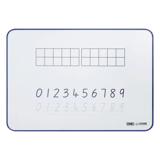 Ochre Magnetic Teacher Whiteboard Maths Foundation - Modern Teaching Aids NZ