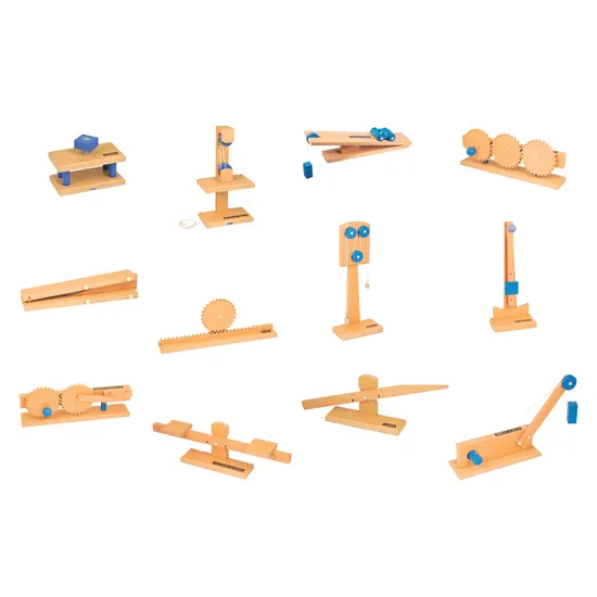 Wooden Simple Machines Class Set - Set of 12 - Modern Teaching Aids NZ