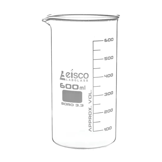 600 ml Tall Borosilicate Beake Printer Combo