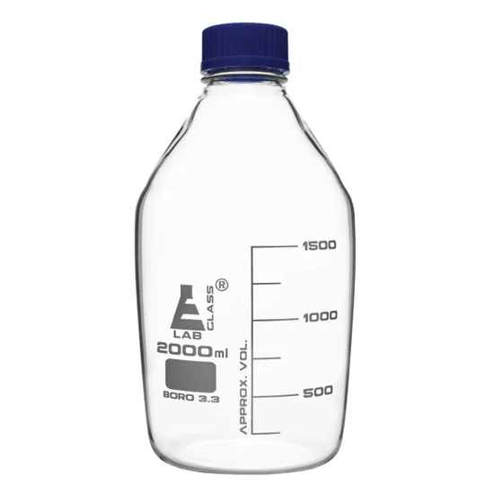 Clear Reagent Bottle -2000 ml