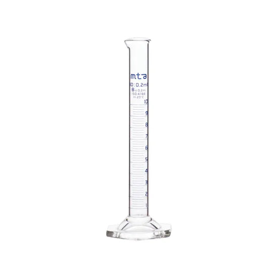 MTA Glass Measuring Cylinder 10mL - Modern Teaching Aids NZ