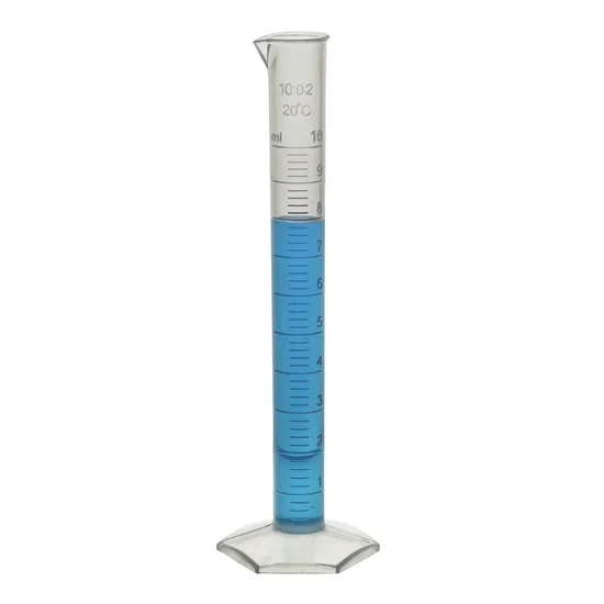 Graduated Cylinder - Polypropylene, 10 ml - Modern Teaching Aids NZ