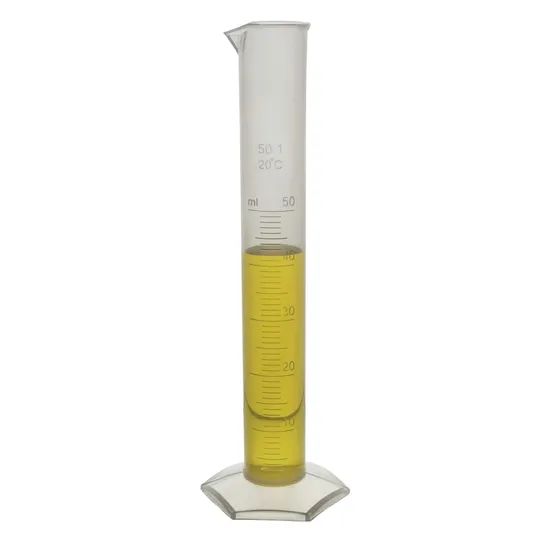 Graduated Cylinder - Polypropylene, 50 ml - Modern Teaching Aids NZ