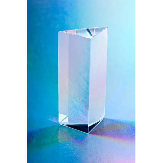 Prism Right Angle - 75 x 25 x 35mm - Modern Teaching Aids NZ