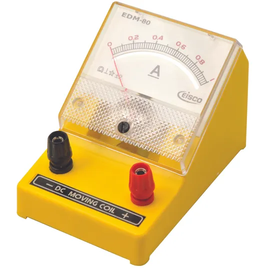Analogue DC Ammeter 0 - 3 Amp, Resolution 0.05 Amp - Modern Teaching Aids NZ