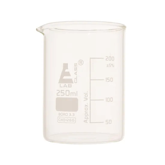 250 ml Borosilicate Beakers - Printer Combo
