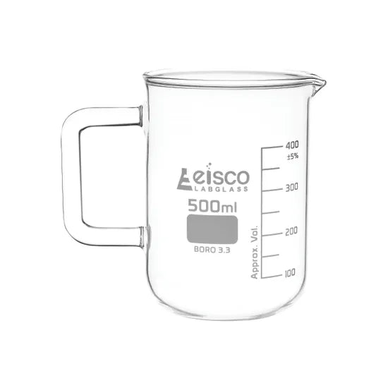 400 ml Borosilicate Beaker with Handle - Modern Teaching Aids NZ