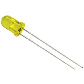 LED Light - Yellow, 0.5 cm
