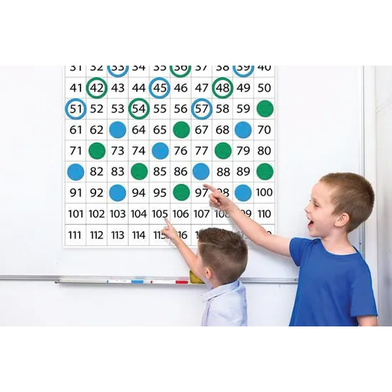 1-120 Magnetic Sheet Set - Modern Teaching Aids NZ