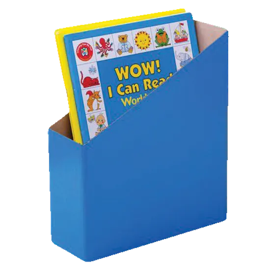 Magazine Box - Pack of 5 - Light Blue - Modern Teaching Aids NZ