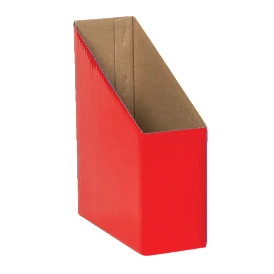 Magazine Box - Pack of 5 - Red - Modern Teaching Aids NZ