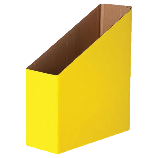 Magazine Box - Pack of 5 - Yellow - Modern Teaching Aids NZ