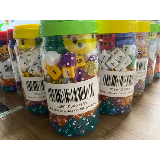 Class Dice Set - 156 Pieces