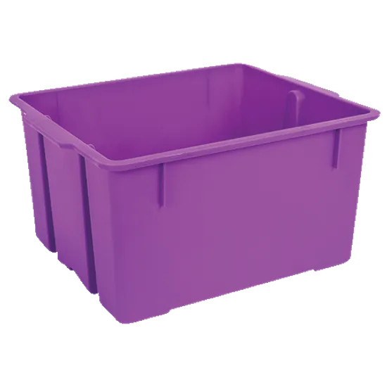 Elizabeth Richards Heavy Duty Storage Bin Purple - Modern Teaching Aids NZ