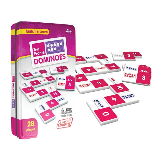 Ten Frame Dominoes - Modern Teaching Aids NZ