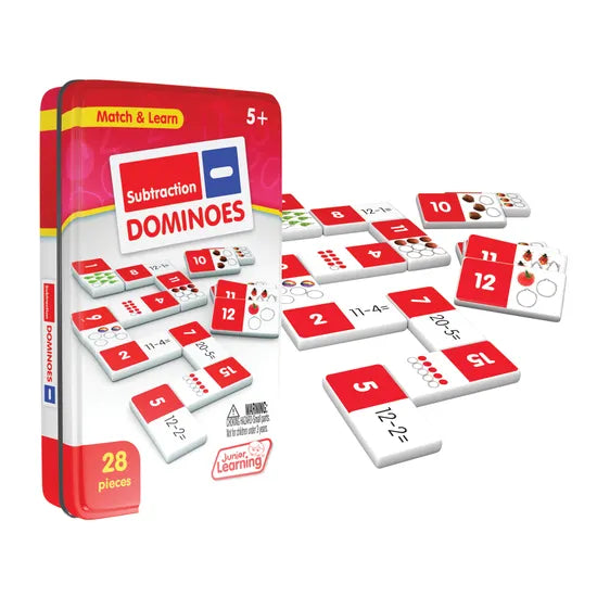 Subtraction Dominoes - Modern Teaching Aids NZ