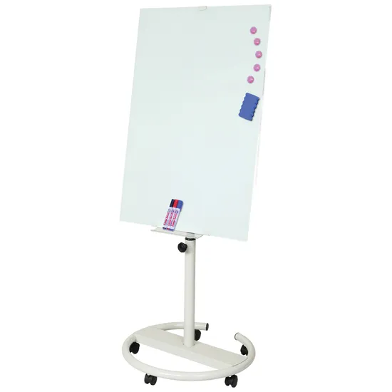 Mobile Glass Whiteboard - Modern Teaching Aids NZ