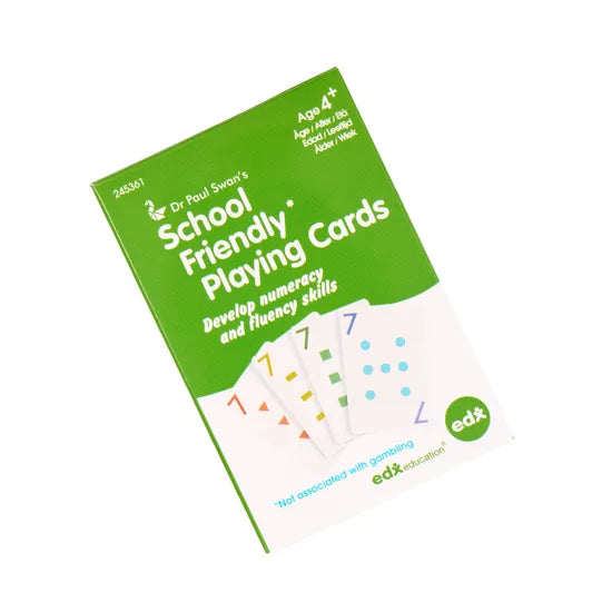 School Friendly Playing Cards 8 Pack - Paul Swan - Modern Teaching Aids NZ