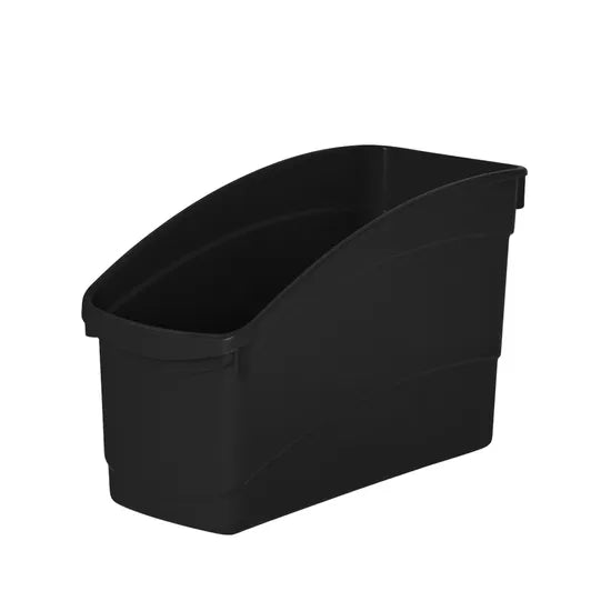 Elizabeth Richards Plastic Book and Storage Tub Black