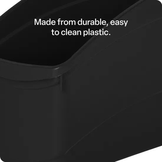 Elizabeth Richards Plastic Book and Storage Tub Black