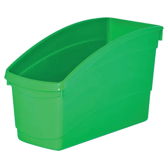 Plastic Book and Storage Tub - Green - Modern Teaching Aids NZ