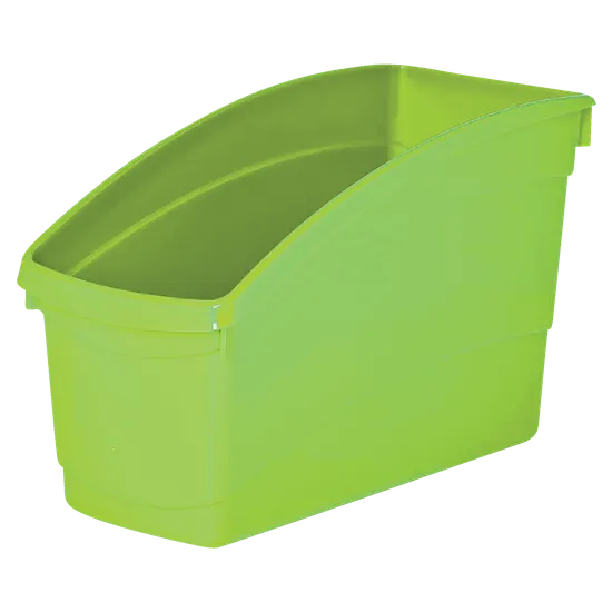 Plastic Book and Storage Tub - Light Green - Modern Teaching Aids NZ