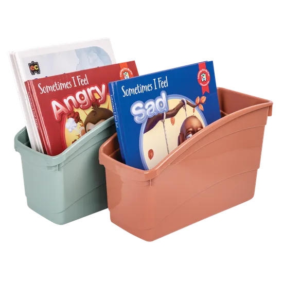 Plastic Book and Storage Tub - Ocean - Modern Teaching Aids NZ