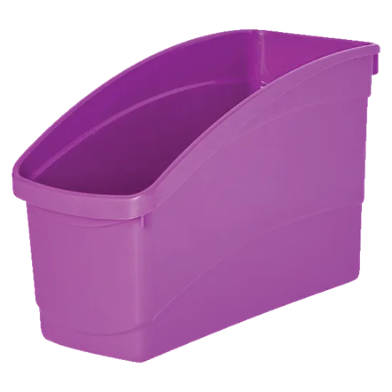 Plastic Book and Storage Tub - Purple - Modern Teaching Aids NZ