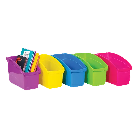 Plastic Book and Storage Tub - Purple - Modern Teaching Aids NZ