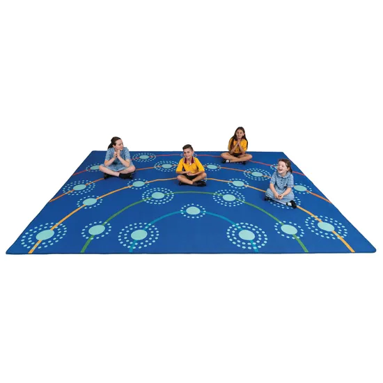 Campfire Rug - 4 (L) x 3 (W) m - Modern Teaching Aids NZ