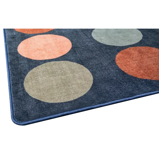 Colours of Australia Rug - Circle Pattern - 3 (L) x 2 (W) m - Modern Teaching Aids NZ