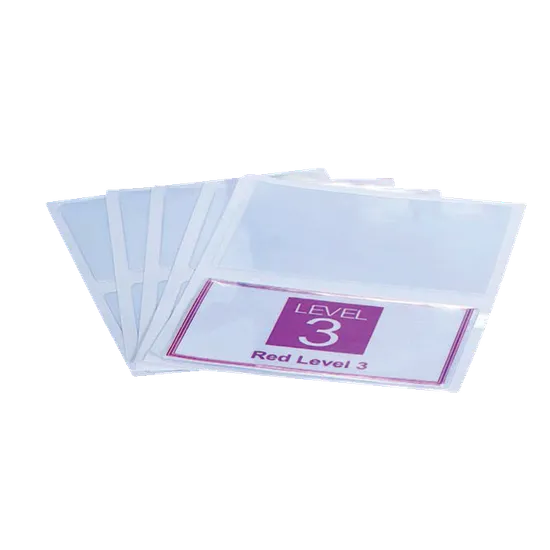 Self Adhesive Label Pocket - Modern Teaching Aids NZ
