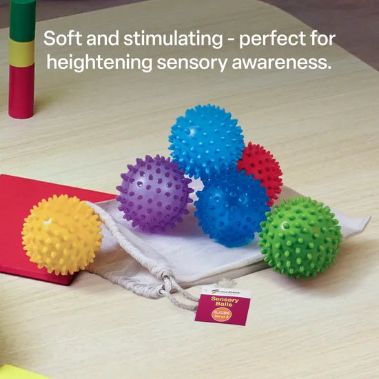 Sensory Balls Set Of 6 - Modern Teaching Aids NZ