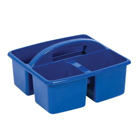 Small Plastic Caddy - Blue - Modern Teaching Aids NZ