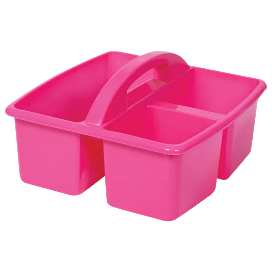 Small Plastic Caddy - Magenta - Modern Teaching Aids NZ