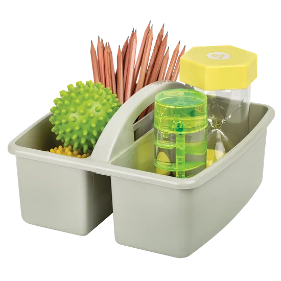 Small Plastic Caddy - Mountain Gum - Modern Teaching Aids NZ