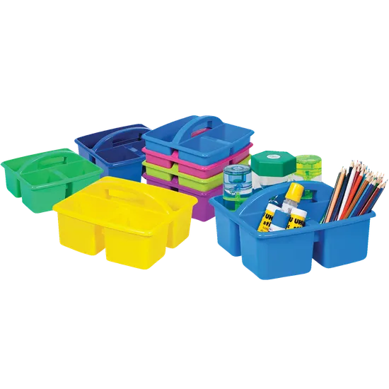 Small Plastic Caddy - Yellow - Modern Teaching Aids NZ