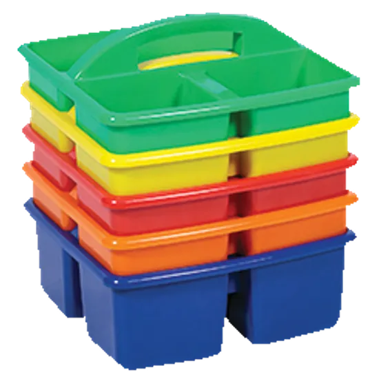 Small Plastic Caddy - Yellow - Modern Teaching Aids NZ