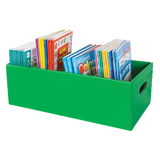 Tote Box Green - Modern Teaching Aids NZ
