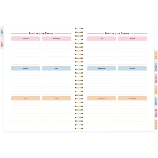 Elizabeth Richards 2026 Teacher Planner 'Stronger Together' Bundle - Modern Teaching Aids NZ