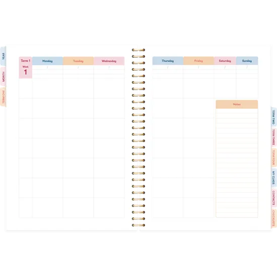 Elizabeth Richards 2026 Teacher Planner 'Stronger Together' Bundle - Modern Teaching Aids NZ